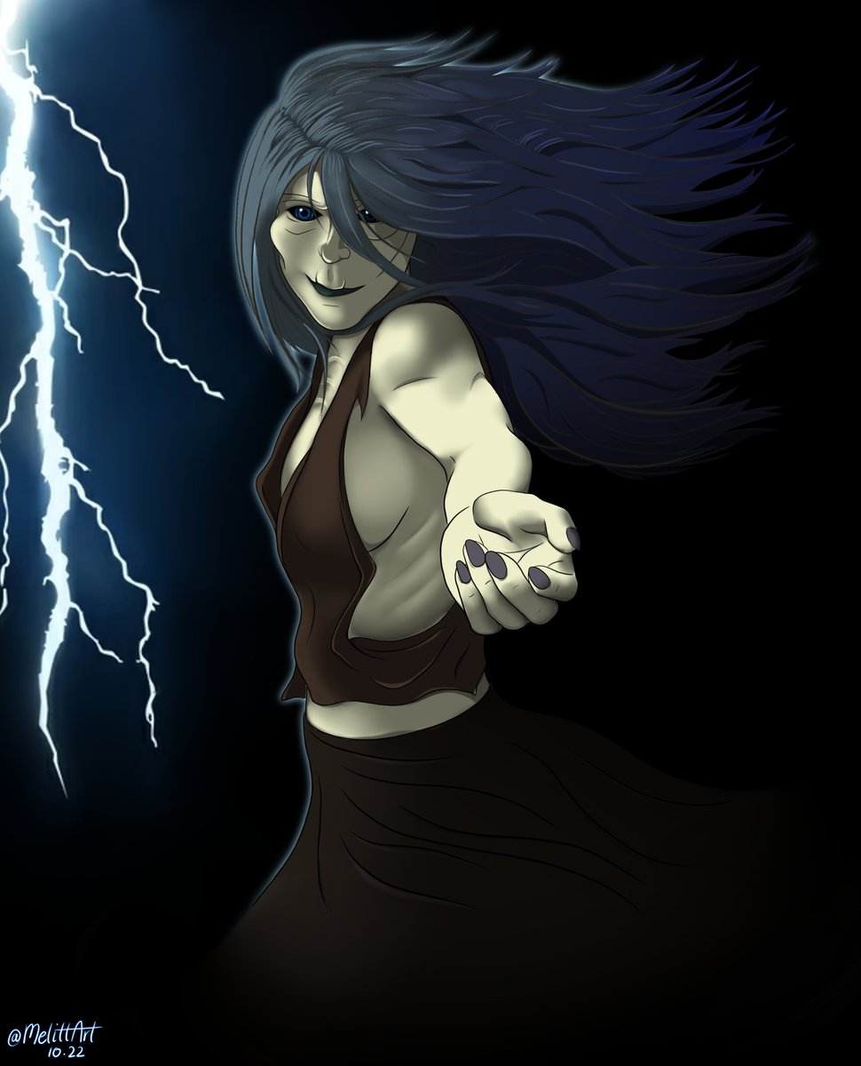 MelittArt's tweet photo. Not all undead want to lure people away to eat their brains. This one probably does. Francine Lacroix, aka 'The Weeping Maiden'.👻#rpart #wowrp #madeinkrita #digitalart https://t.co/PiOE9aq9cM