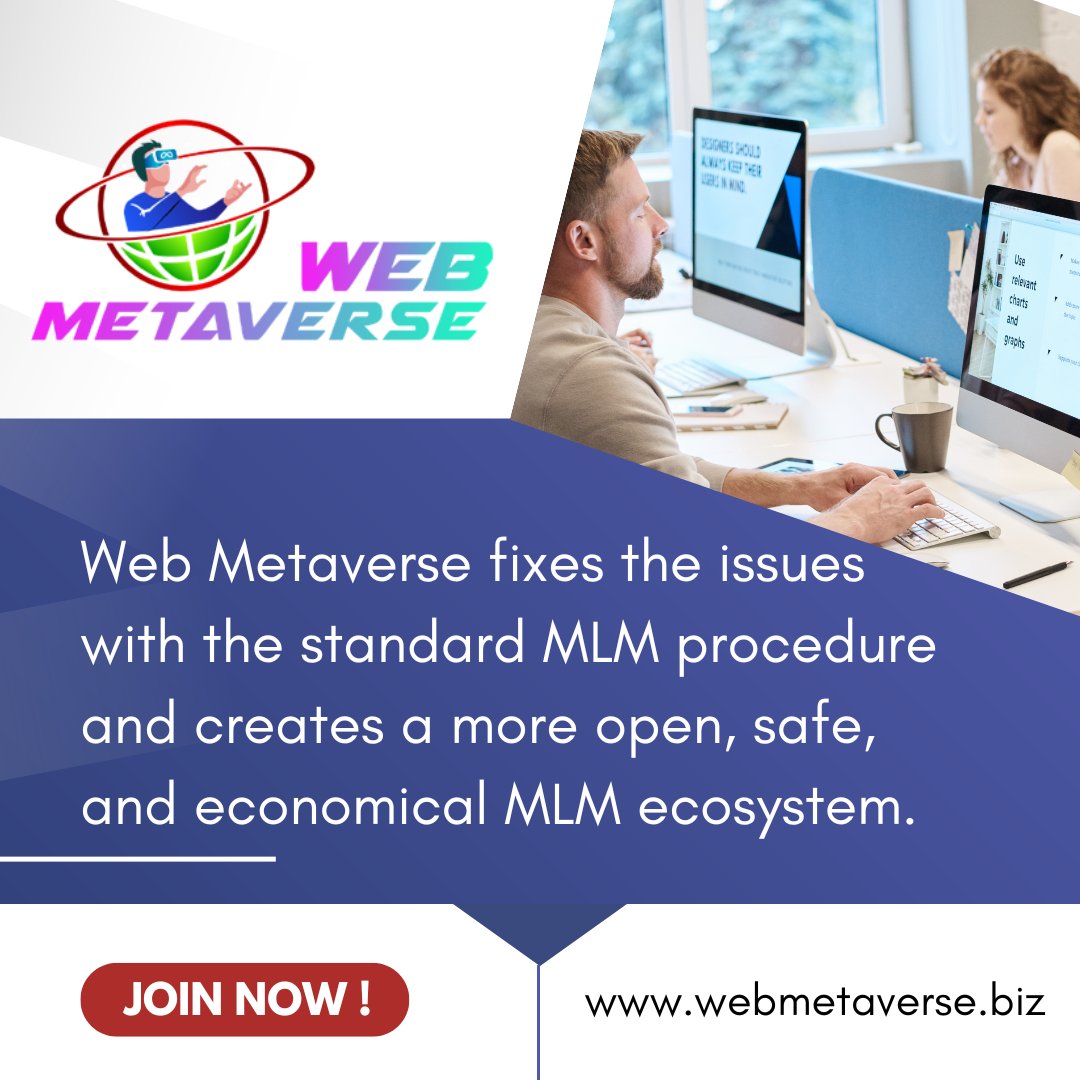 Web_metaverse1's tweet photo. Web Metaverse fixes the issues with the standard MLM procedure and creates a more open, safe, and economical MLM ecosystem.
join us now on telegram at https://t.co/AqMU7S7G0g
#gaming #metaverse #cryptocurrency #nft #mining #roi #metaverseexplained #solana #blockchain #crypto https://t.co/TTwLP4miWH
