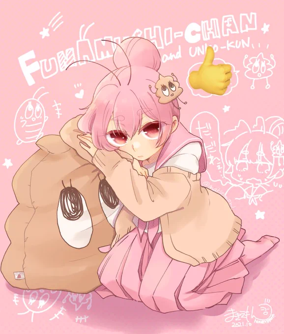 こっちは前にskebで描かせていただいた美化1000%ふなむしちゃん 