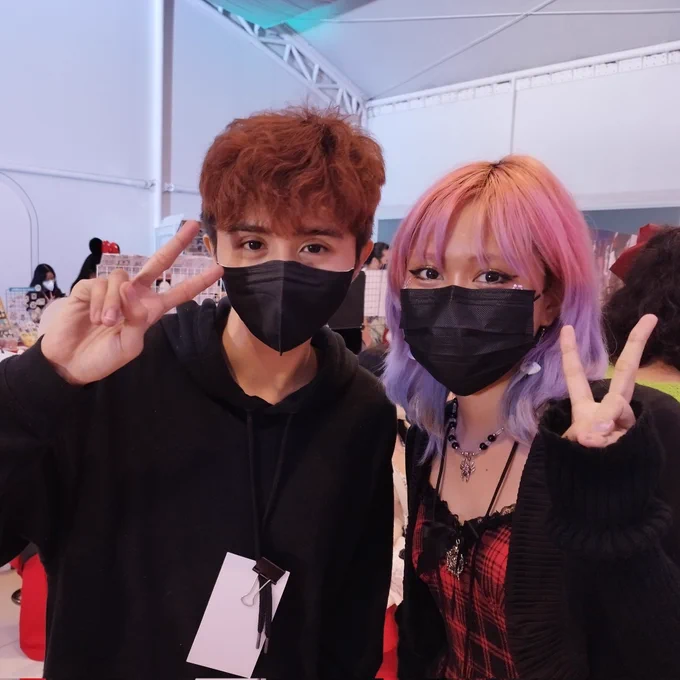 met a lot of cool artists todei wii       