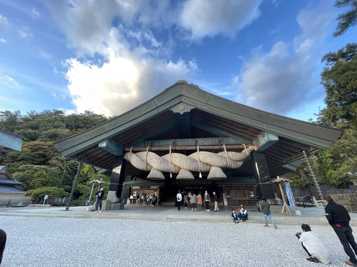 TwelveSk's tweet photo. 出雲大社 https://t.co/zAJhuGWwI0