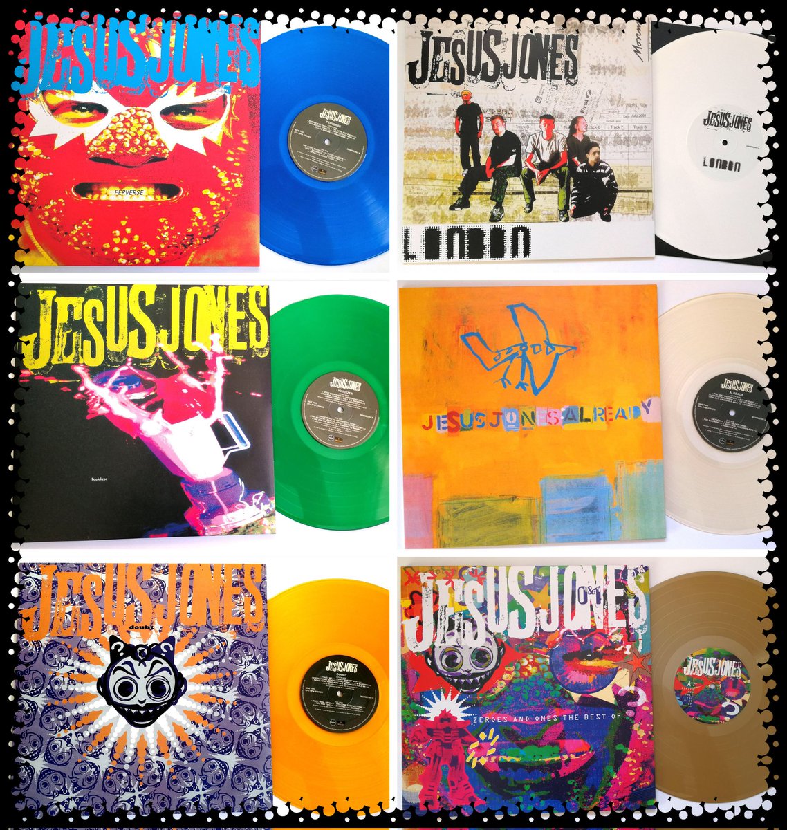 Aleutia61's tweet photo. @jesusjonesband 6 out of 7 releases ain't a bad haul https://t.co/uctdClU71T