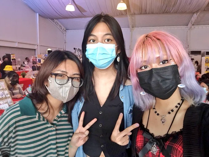 met a lot of cool artists todei wii       