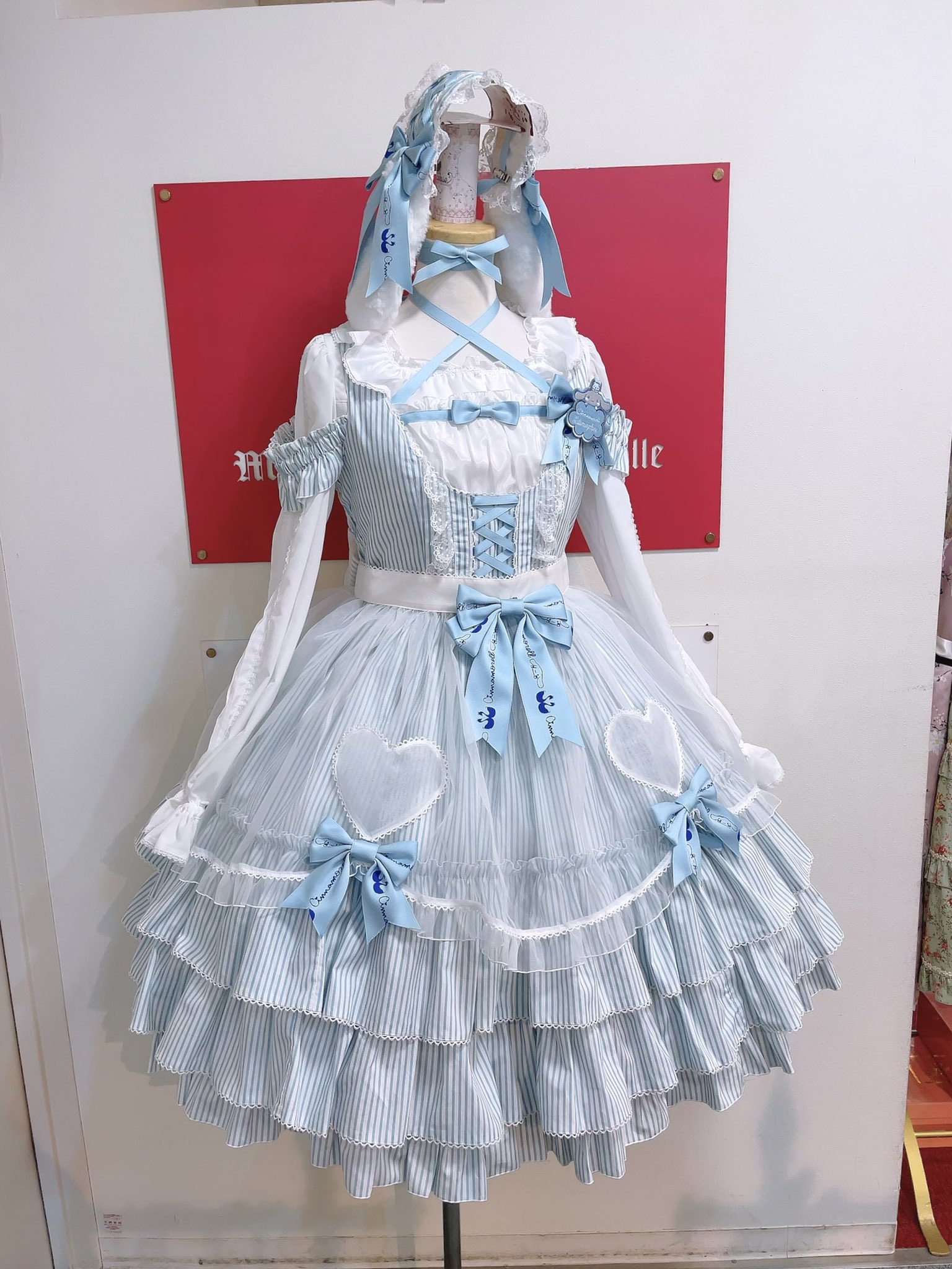 特選タイムセール シナモロール Angelic Pretty コラボドレスセット