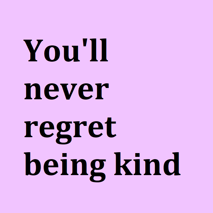 Number_1_Nanny's tweet photo. Kindness makes you the most beautiful person in the world, no matter what you look like xx https://t.co/f1aEq9JvW9