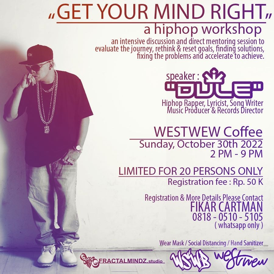 JAKARTA BESOK !! Workshop Offline donks ! Krn Online itu Boring ! Yang berminat ikutan dilahkan hubungi kontak yg ada di flyer yaa !