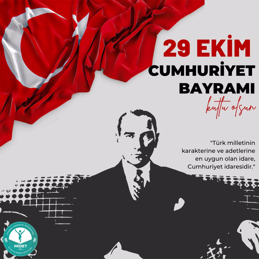 Cumhuriyetimizin 99.yılı kutlu olsun!