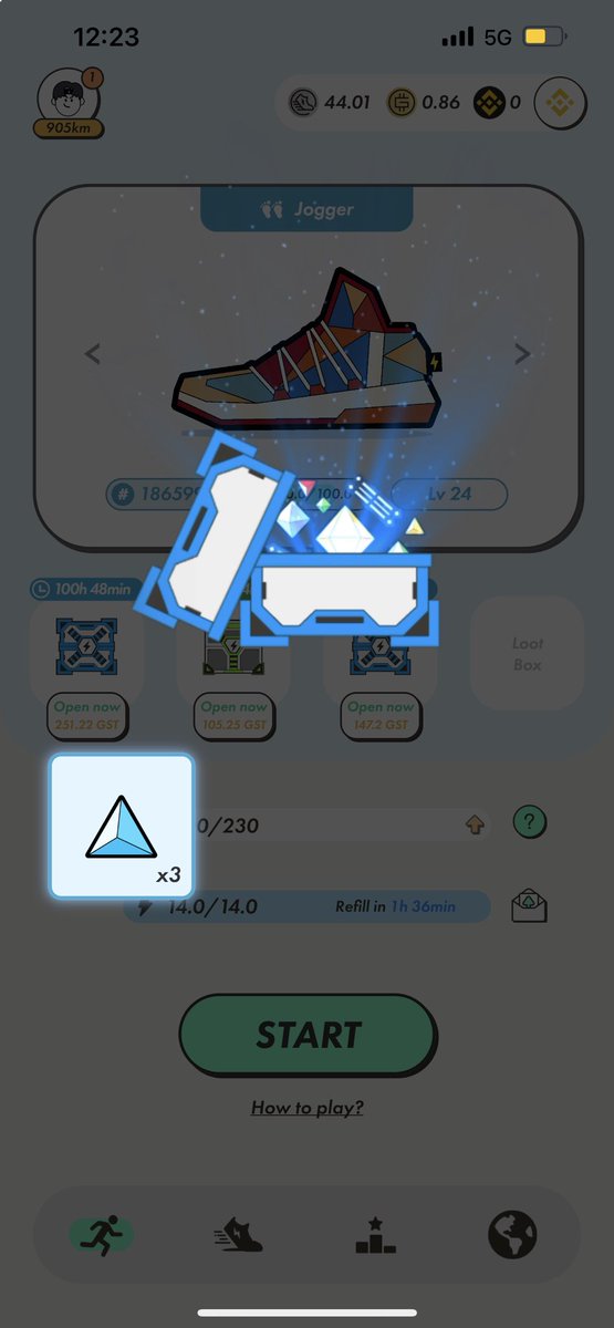 StepnGc's tweet image. MBlwl 5 :(( 
#stepn #🙏