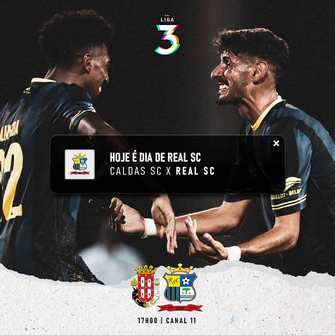 RealSportClube3's tweet photo. ✅️ Hoje é dia de RealSC.👑
Vamos apoiar a nossa equipa 🗣

#RealSC #somosrealsc #liga3 #purofutebol https://t.co/sEidq495QF