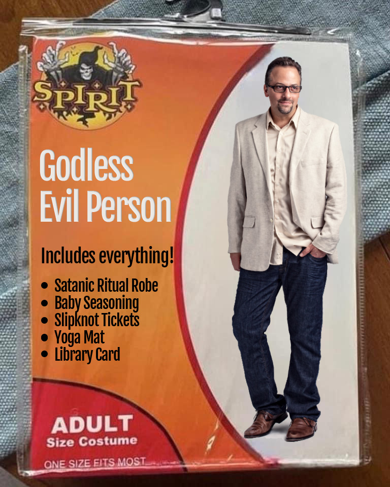 I had to get in on this one. #SpiritHallowmeme #atheist <a href="/ThinkingAtheist/">The Thinking Atheist</a>