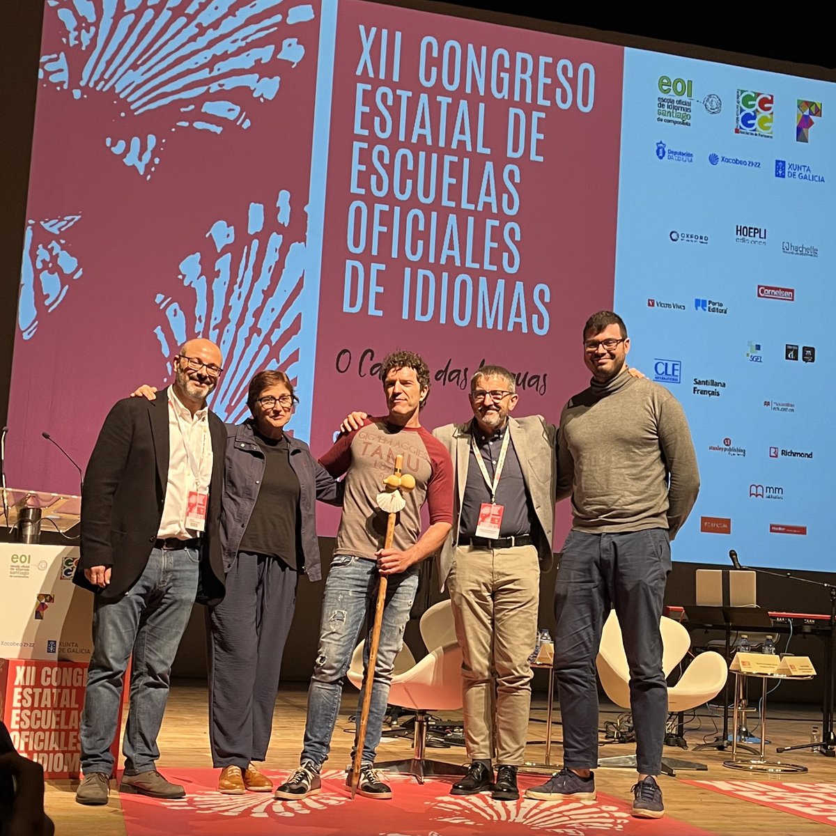 Damos por rematado este XII Congreso Estatal de EOI 👏🏼

Moitísimas grazas a todos!

#OCamiñoDasLinguas