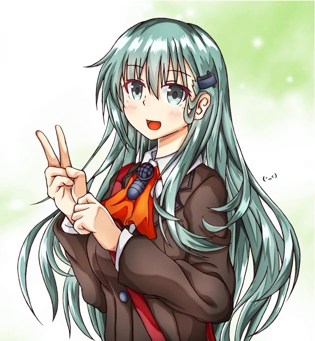 鈴谷と熊野はこれしか描いてないなあ 