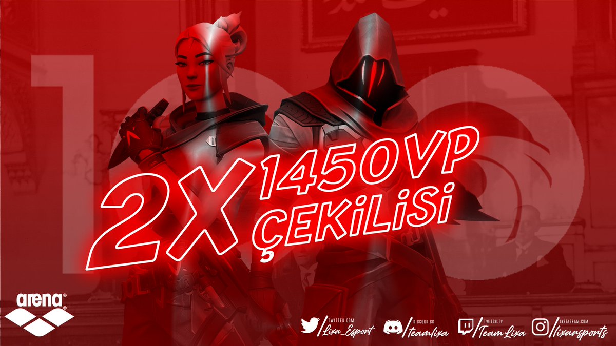 ÇEKİLİŞ! 🎉

29 EKİM CUMHURİYET BAYRAMIMIZ KUTLU OLSUN! 

Cumhuriyetimizin yeni yaşına özel Lixa'dan 2 kişiye 1450 VP hediye!!

 Şartlar: 
    ● Bizi takip etmek 
    ● Bu tweet'i beğenmek 
    ● Bu tweet'i retweetlemek

Katılan herkese bol şans.
Çekiliş sonuçları 9 Kasım'da.