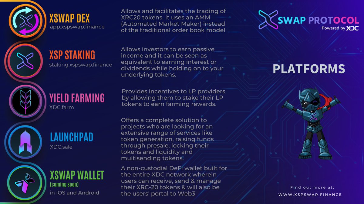 XSwap PLATFORMS