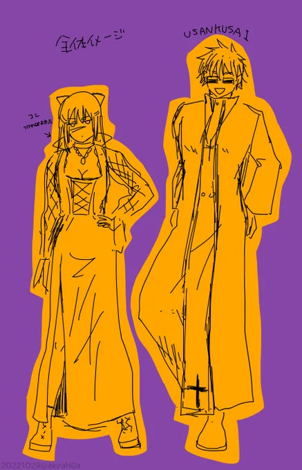 五歌ハッピーハロウィン!(歌ちゃんがただのゴスロリみたいになってしまったけど一応テーマは吸血鬼と退治する牧師?さんです) 