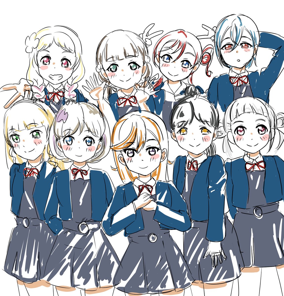 澁谷かのん 「Liella! 3ed LoveLive! Tour ～WE WILL～AICH」|サニサニ屋ファクトリーのイラスト