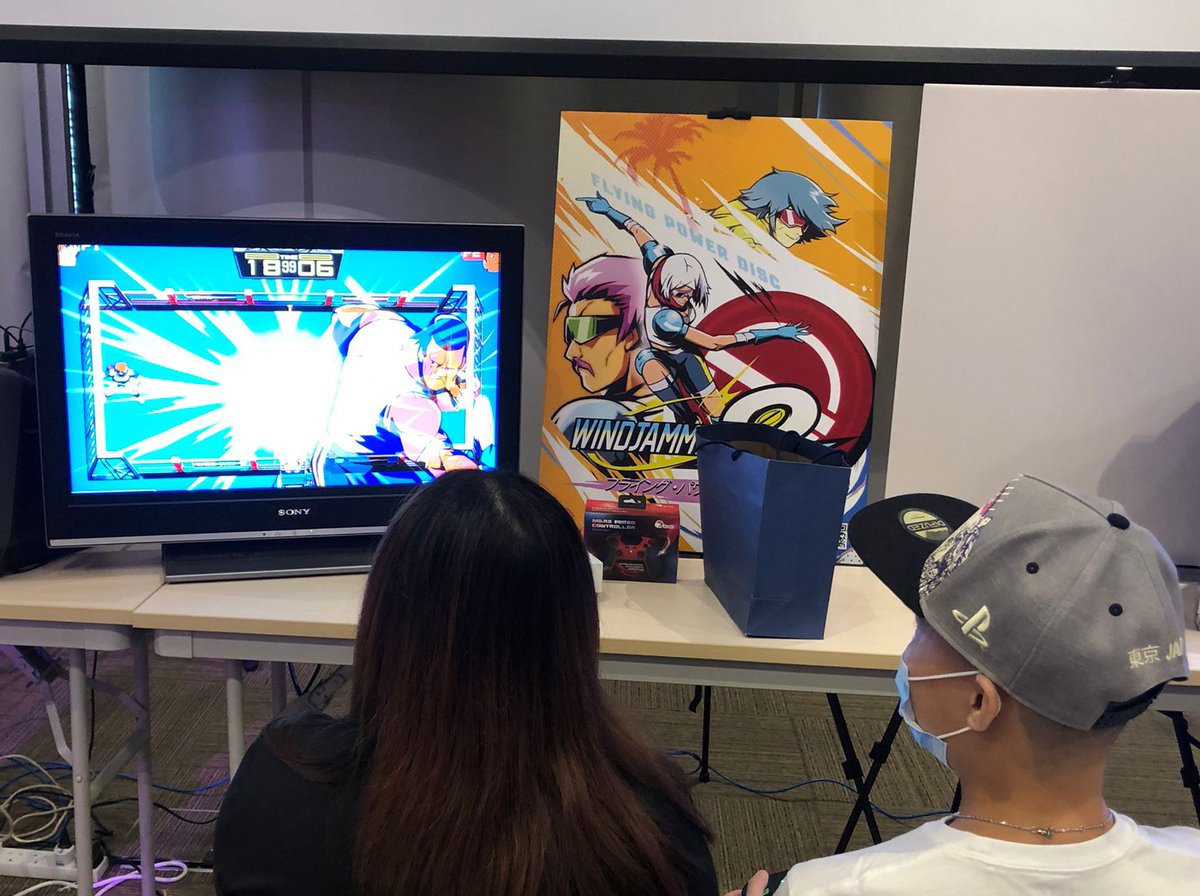 RETRO.HK Gaming Expo (@retro_hk) on Twitter photo Come down to <a href="/retro_hk/">RETRO.HK Gaming Expo</a> to play the latest version of <a href="/Windjammers/">Windjammers 2</a> 2 from <a href="/Dotemu/">Dotemu</a>! Great 2 player frenetic action makes this an instant classic! Very honoured to be able to show it today until 10pm today! #Switch #PlayStation #Xbox <a href="/XboxGamePassPC/">PC Game Pass</a> and #Steam Come down to <a href="/retro_hk/">RETRO.HK Gaming Expo</a> to play the latest version of <a href="/Windjammers/">Windjammers 2</a> 2 from <a href="/Dotemu/">Dotemu</a>! Great 2 player frenetic action makes this an instant classic! Very honoured to be able to show it today until 10pm today! #Switch #PlayStation #Xbox <a href="/XboxGamePassPC/">PC Game Pass</a> and #Steam