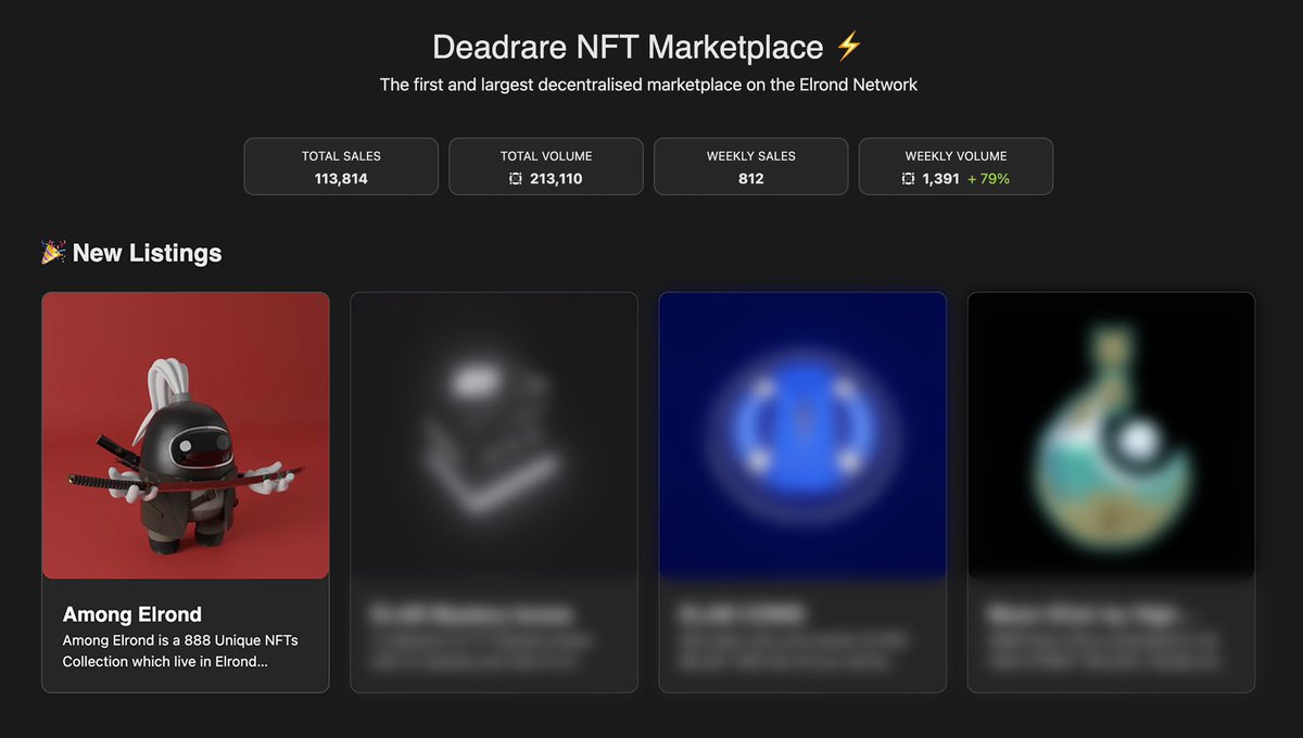 Among Elrond | MINTING NOW 🟢 tweet media