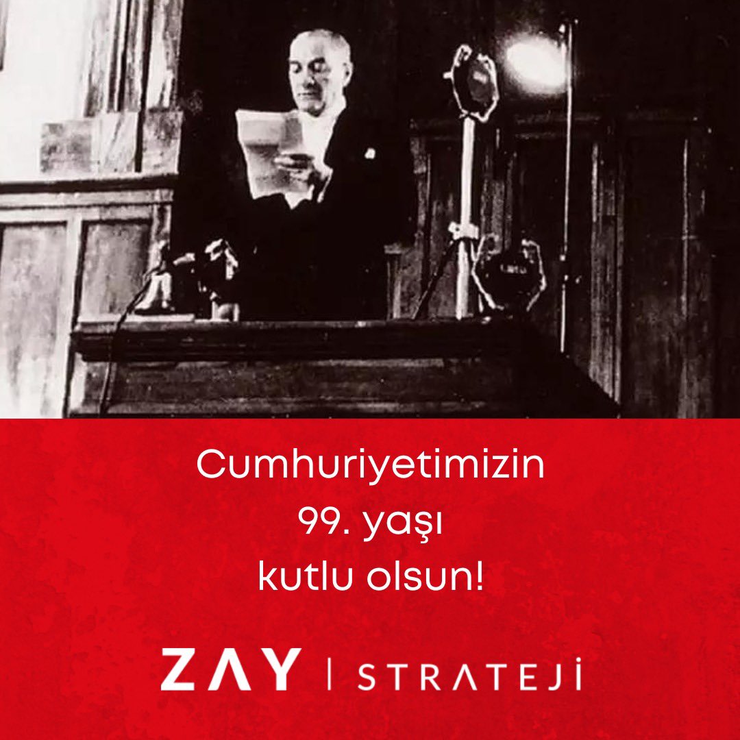 Cumhuriyetimiz 99 yaşında
#29EkimCumhuriyetBayramı Kutlu Olsun!
#Cumhuriyet
#29Ekim