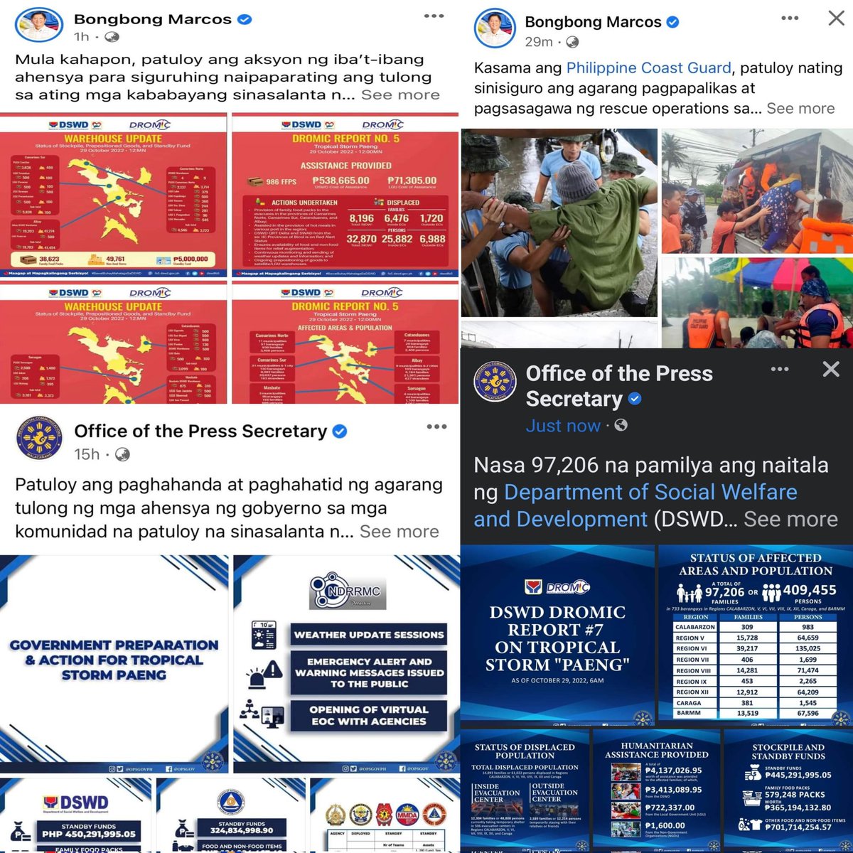 PBBM ACTION AND RESPONSIBILITY  AS PRESIDENT  OF THE PHILIPPINES  !! ❤️❤️
Credits  this photo  thank you !!❤️🙏
#PBBMinAction  
#bongbongmarcos  
#pbbm