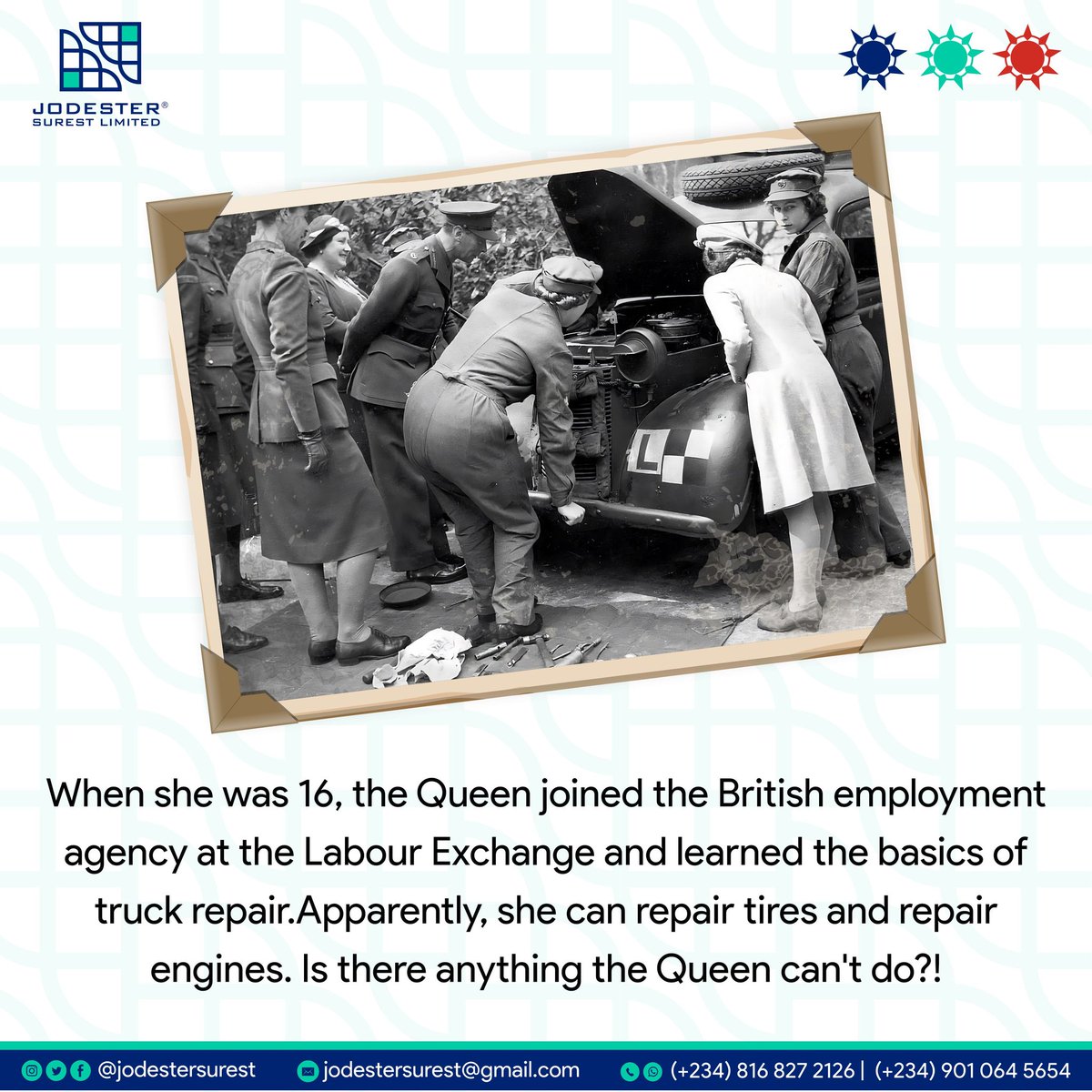 jodestersurest's tweet photo. Odd Facts
Did you still want to be a baller or mechanic?
#oddfacts #joedester #jodester #explore #graphicsdesign #designer #dataanalyst #freelancing #digitalmarketing #business #growth https://t.co/wdRbmhS6kR