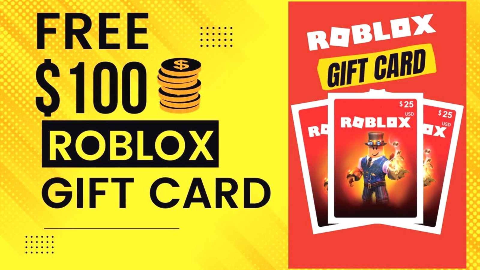 Roblox Gift Card Giveaway Online  Roblox gifts, Gift card, Free gift cards