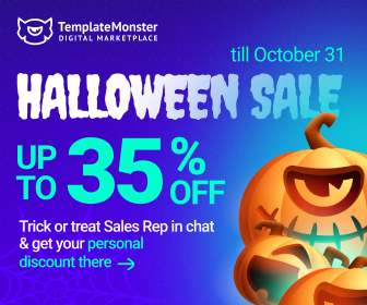 JoomlaTema's tweet photo. Happy Hunting for Halloween Discounts at TemplateMonster!
Hi there! I am a TemplateMonster author, who is here to make a very important announcement. Have you noticed that the Halloween season is almost here? 
Get Ready for Halloween Adventures With Holiday Sales! https://t.co/7gUE3PhBEE