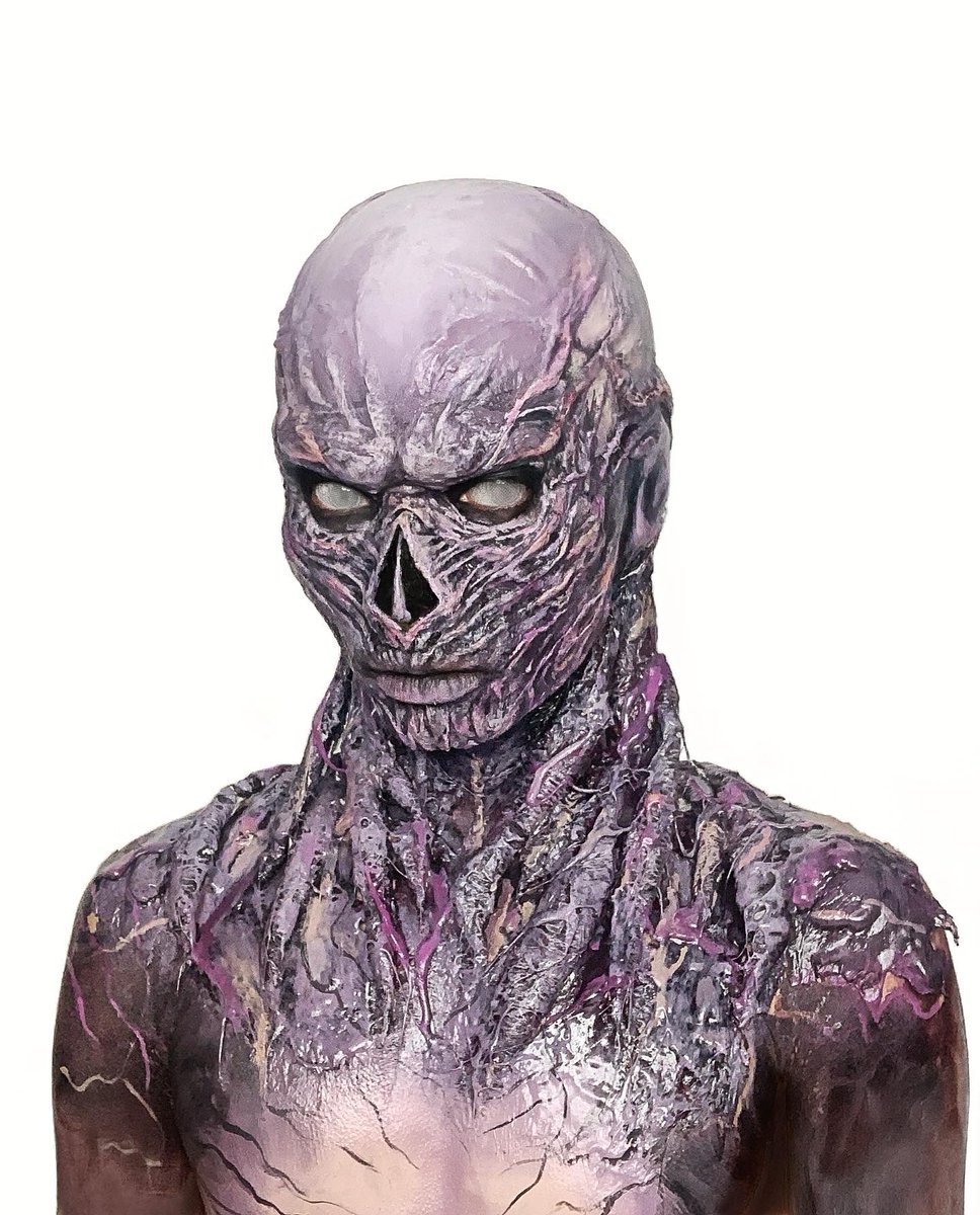 jesub_dolibop's tweet photo. VECNA👹👽⚡️ @Stranger_Things 
.
#vecna #vecnamakeup #StrangerThings #makeup #Halloween #halloweenmakeup https://t.co/wbZoHi071l