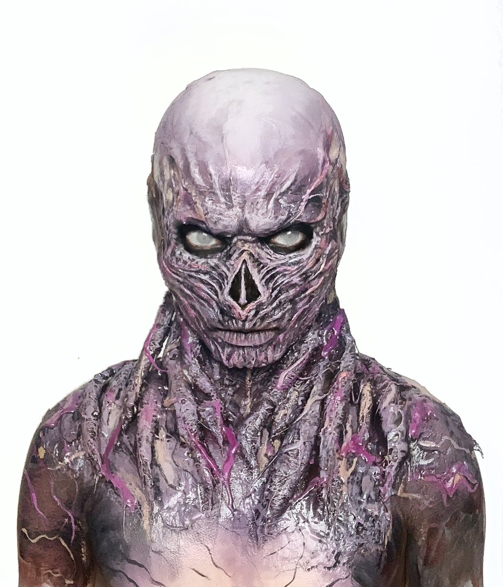VECNA👹👽⚡️ <a href="/Stranger_Things/">stranger things</a> 
.
#vecna #vecnamakeup #StrangerThings #makeup #Halloween #halloweenmakeup