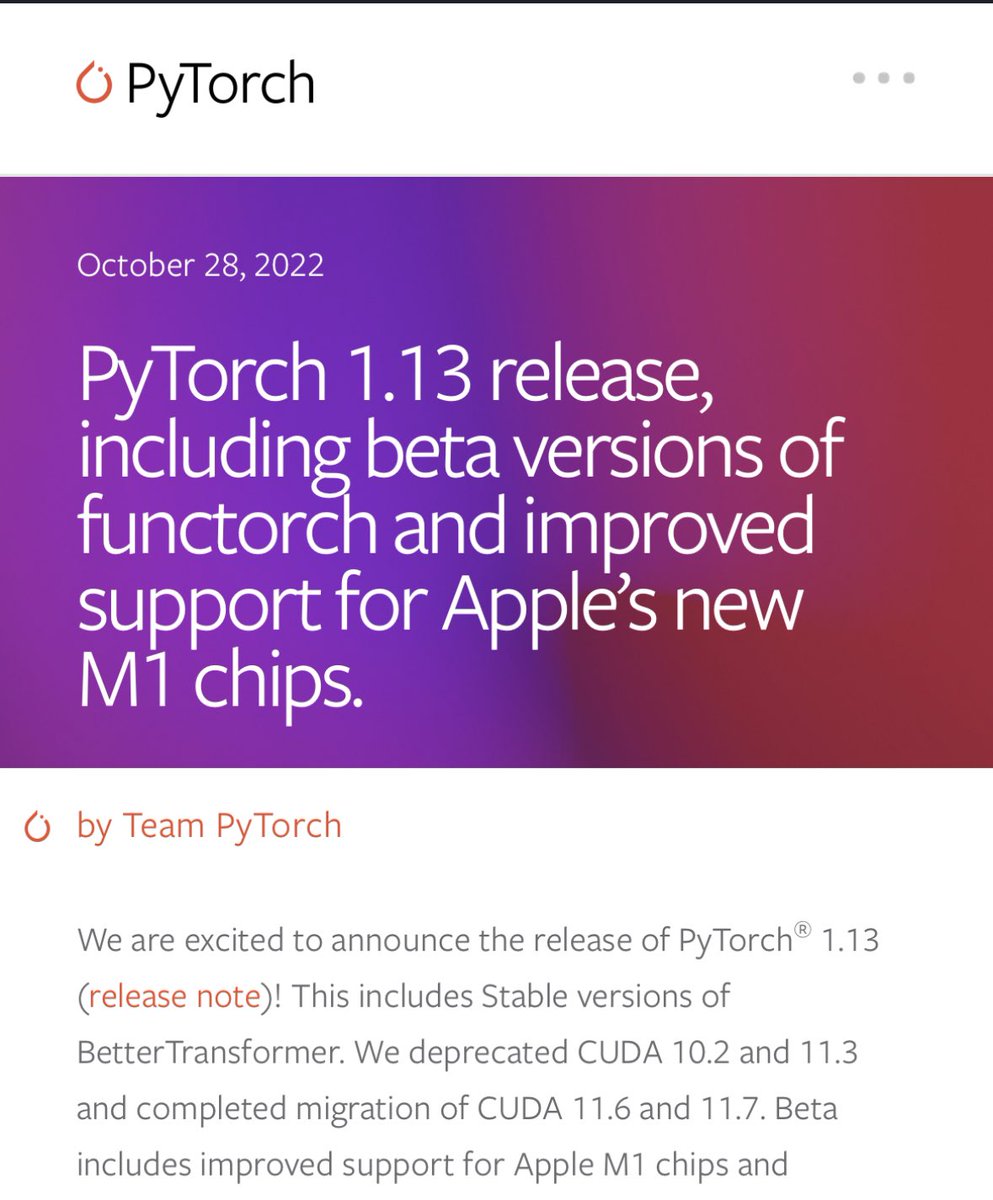 iampythoner's tweet photo. #pytorch #DeepLearning #machinelearning #ArtificialIntelligence https://t.co/Fr1o0McUi7