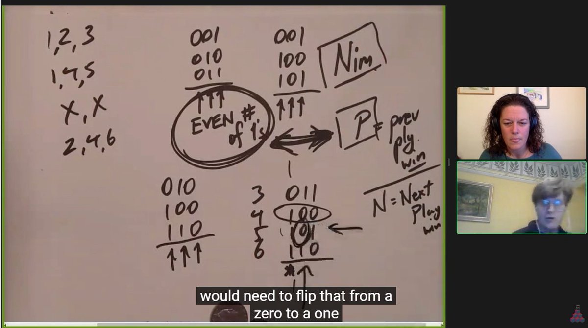 Dilip Barman (@dbarman) on Twitter photo It's #mathisfun watching <a href="/ColinTheMathmo/">Colin Wright (@ColinTheMathmo@mathstodon.xyz)</a> 24hourmaths.com/gameshow hosted by
<a href="/FranMaths/">Frances Watson</a> describing the #mathgame #Nim; I covered this in <a href="/Stanford/">Stanford University</a> math circle for 1st and 2nd graders and for middle schoolers <a href="/triangleMath/">Mathematics Institute of the Triangle</a> recently! I like his binary approach. #mtbos #iteachmath It's #mathisfun watching <a href="/ColinTheMathmo/">Colin Wright (@ColinTheMathmo@mathstodon.xyz)</a> 24hourmaths.com/gameshow hosted by
<a href="/FranMaths/">Frances Watson</a> describing the #mathgame #Nim; I covered this in <a href="/Stanford/">Stanford University</a> math circle for 1st and 2nd graders and for middle schoolers <a href="/triangleMath/">Mathematics Institute of the Triangle</a> recently! I like his binary approach. #mtbos #iteachmath