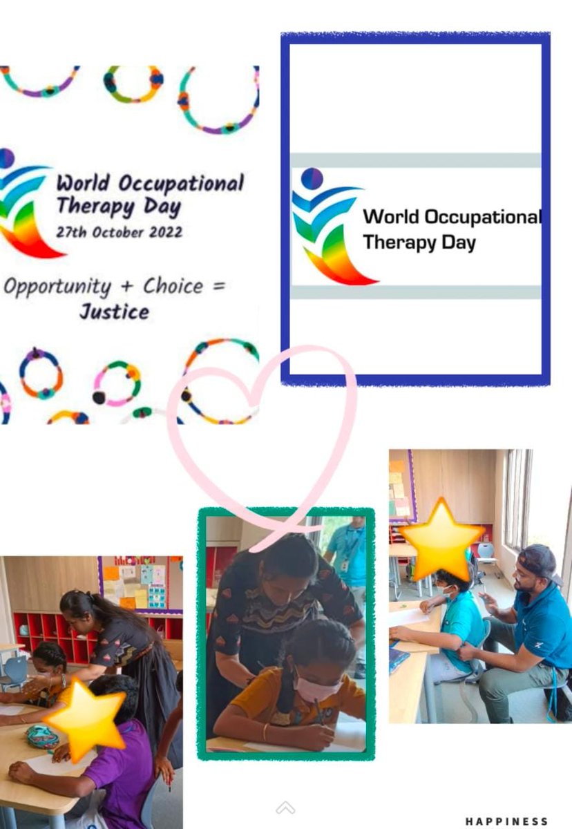 MythilyI's tweet photo. The Inclusive Needs Department at The Shri Ram Academy celebrated  World Occupational Therapy Day on 27th October 2022.

Students and teachers across different grades were introduced to the role and contribution of an occupational therapist in different settings. https://t.co/W13JL03qPT