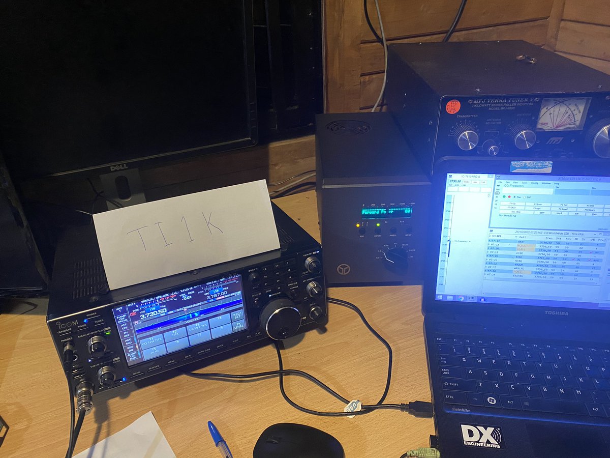 ti2cda's tweet photo. CQWW 2022 80mts https://t.co/rWRtY54f98