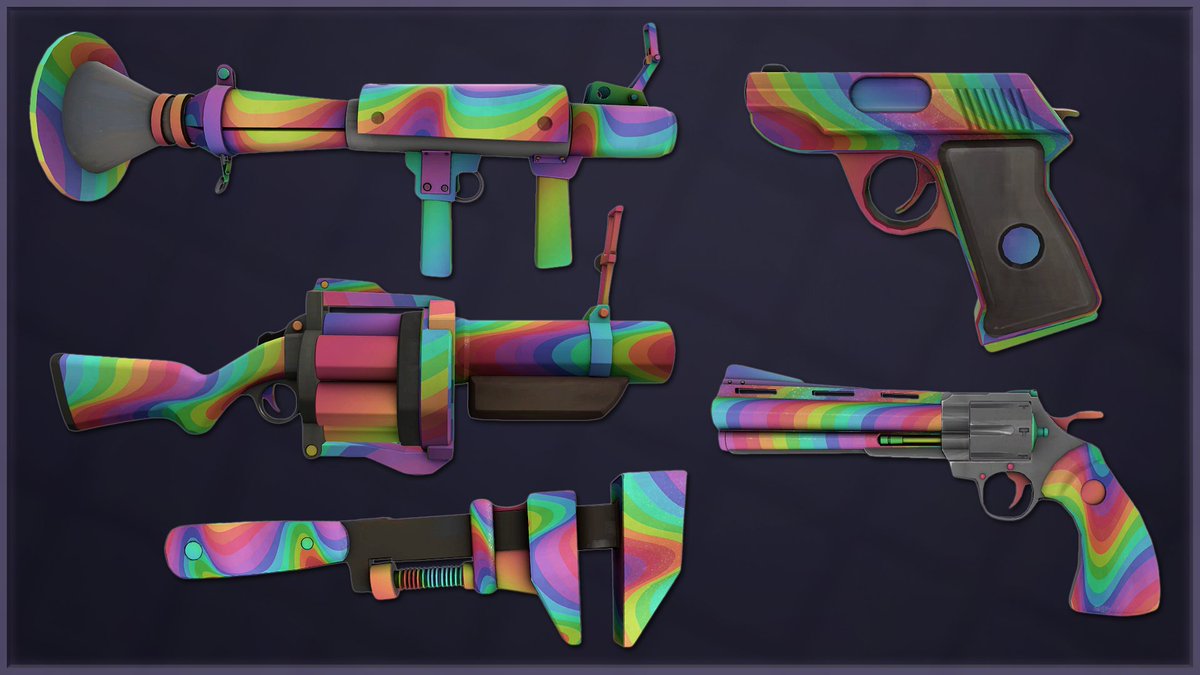 TF2 Emporium on Twitter "New War Paint, War Paint Groovy Glazed! Vote