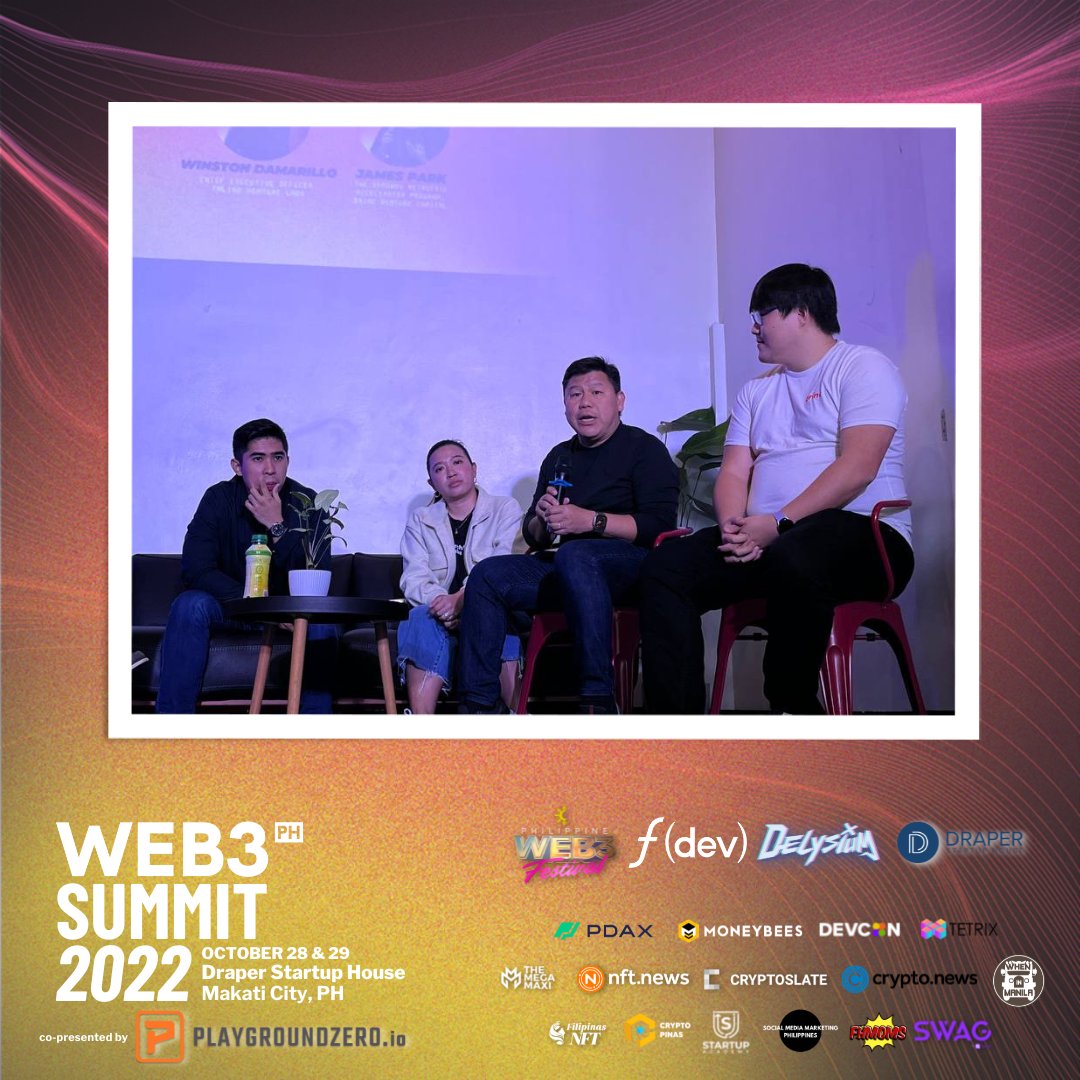 web3phsummit's tweet photo. HAPPENING NOW❗
Learn from these renowned speakers in the industry in today’s session “VENTURE FORWARD: How to Fund Your Web3 Startup?”
Watch the livestream through this link: https://t.co/DQvSzvoi8C
#Web3PH
#Web3PHSummit https://t.co/5kwLk3DVXB