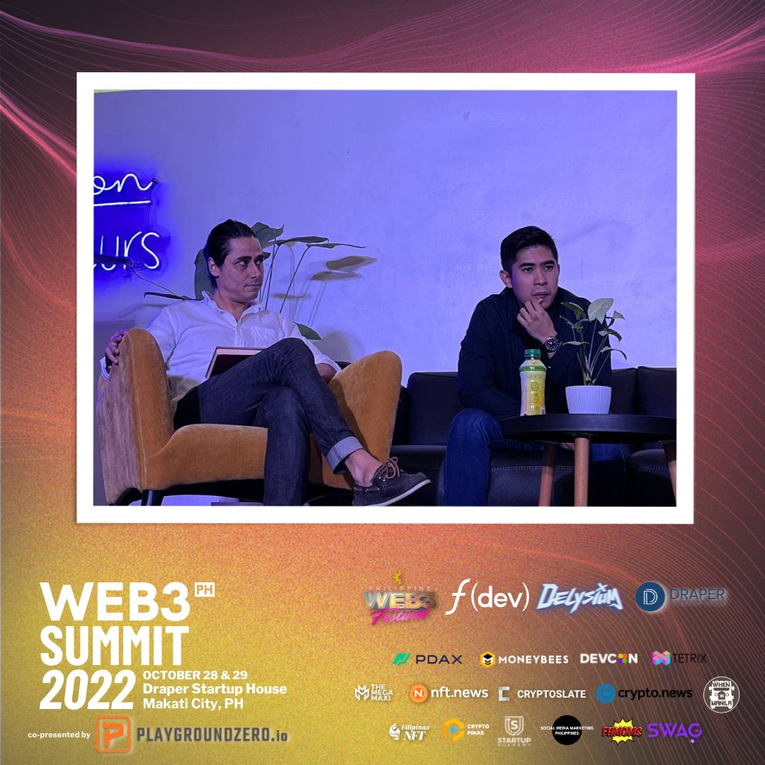 web3phsummit's tweet photo. HAPPENING NOW❗
Learn from these renowned speakers in the industry in today’s session “VENTURE FORWARD: How to Fund Your Web3 Startup?”
Watch the livestream through this link: https://t.co/DQvSzvoi8C
#Web3PH
#Web3PHSummit https://t.co/5kwLk3DVXB