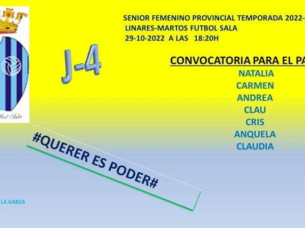 MartosFSF's tweet photo. ( CALENDARIO FIN DE SEMANA )
Sábado de futsal.
NACIONAL:
MFS - ATL.T
🗓️ 29/10/2022
🕔 18:00
📍 MALAGA
🏟️ GUADALJAIRE
📺 https://t.co/RcY7YhUPdc CANAL 2
______________________
PROVINCIAL:
LIN.D - MFSB
🗓️29/10/2022
🕔18:30
📍LINARES
🏟️ LA GARZA
#somosfutsalfem
#somosMFS
💛🌩️🍍 https://t.co/XSJ3n9Bjkm