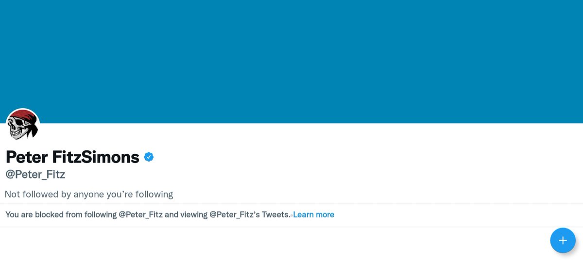 OZzSue5's tweet photo. Looks like the mighty old red nosed woke warrior @Peter_Fitz went on a blocking frenzy after posting he was threatening to leave Twitter if #ELONMUSK conducts his business the way he wants. What's the bet he doesn't, #Peter_Fitz is full of piss and wind. https://t.co/xGRD5bjgWZ