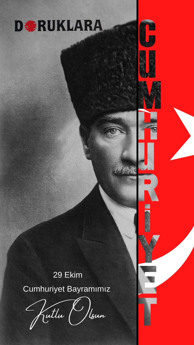 doruklaracom's tweet photo. Cumhuriyet Bayramımız Kutlu Olsun!

#29EkimCumhiyetBayramımız #doruklara https://t.co/eRChNPDFOn