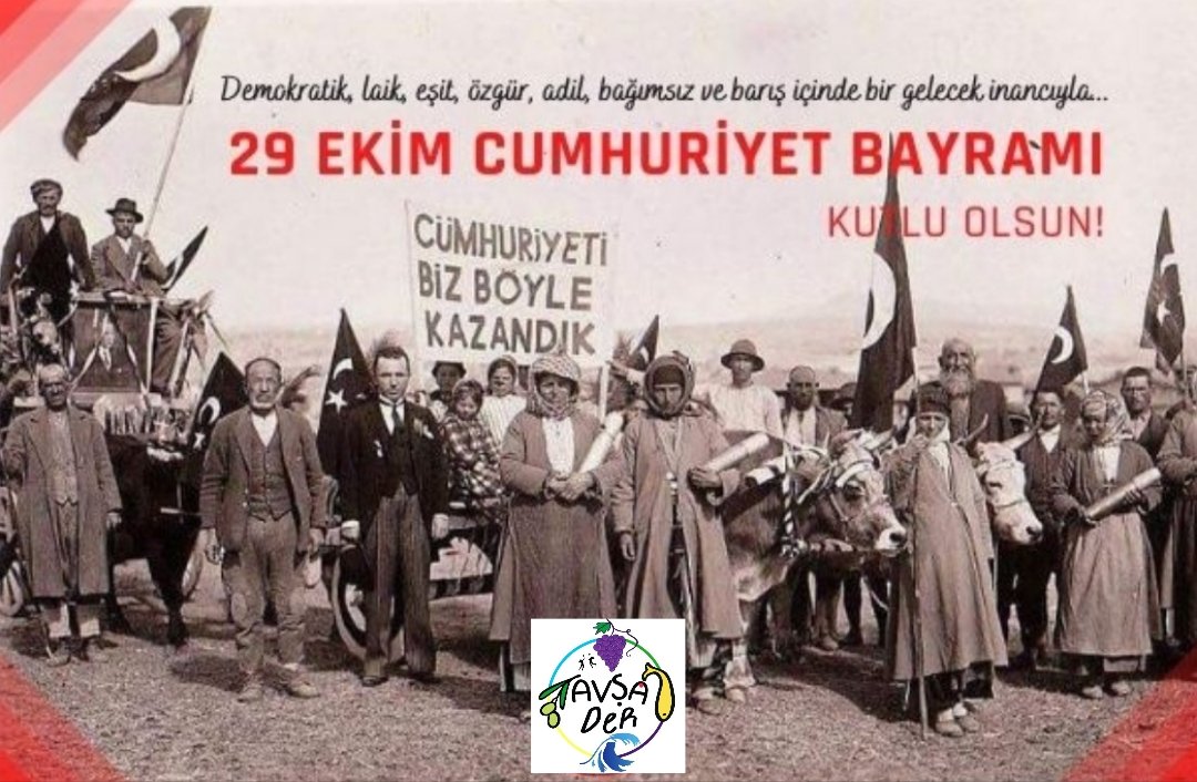 avsader's tweet photo. Hür fikirlerin özgürlüğümüzün güvencesi cumhuriyetimizin 99. yılı kutlu olsun. Yaşasın cumhuriyet. https://t.co/aBphx6LbX9
