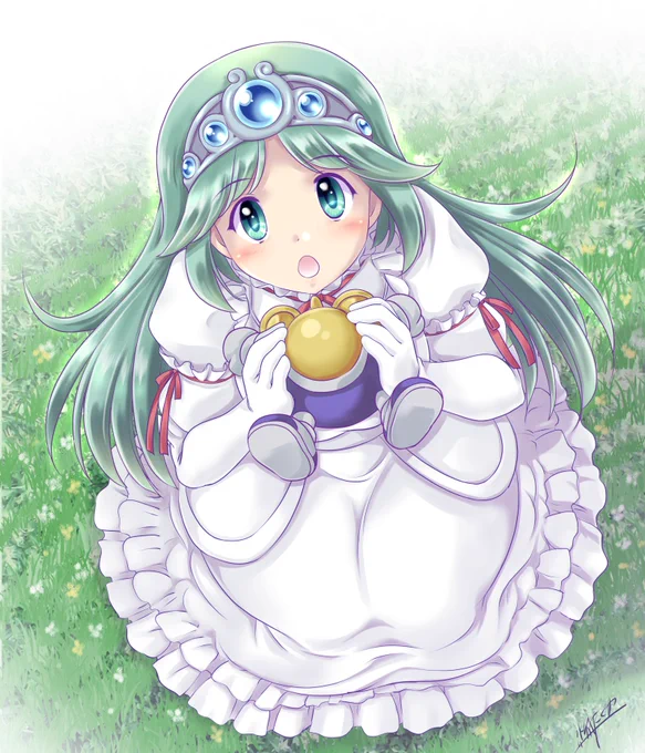 やっぱりメローラ姫も描かないとね!#メローラ姫 #出たツインビー 