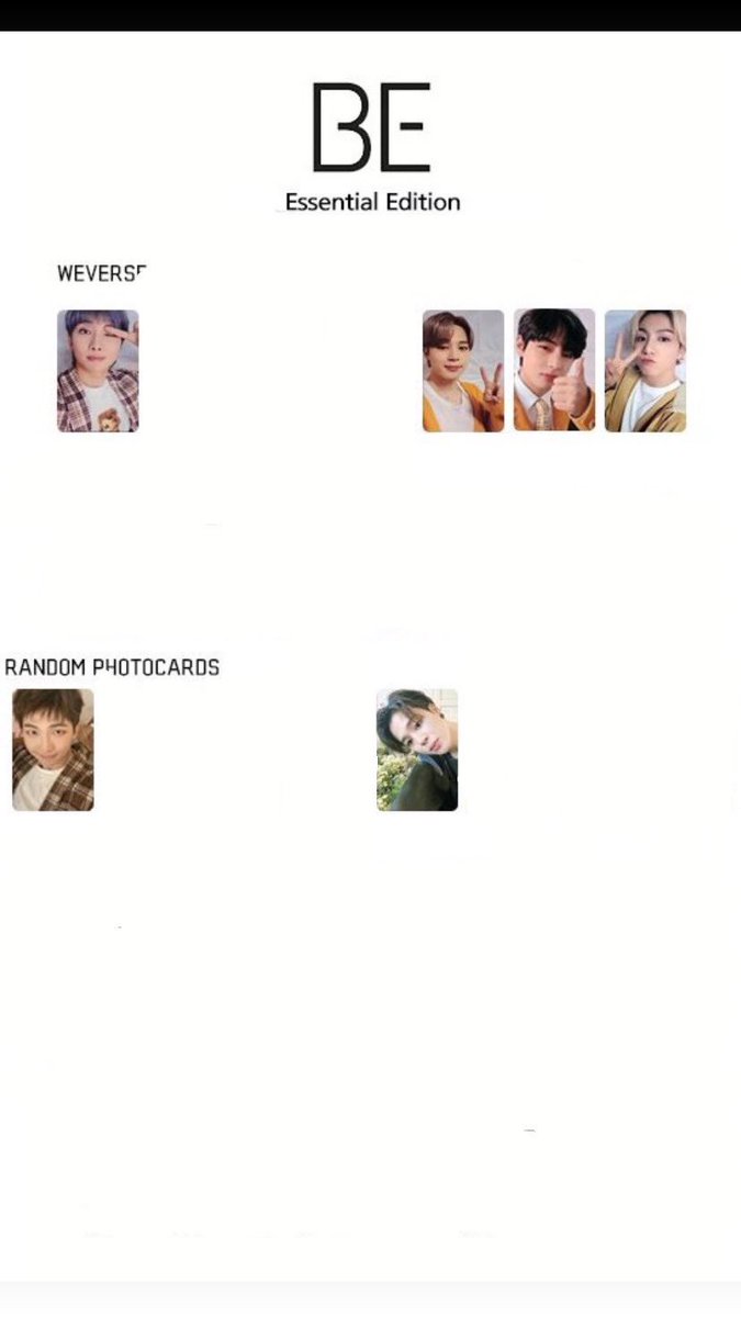 GrandpaMin_09's tweet photo. Hello po

Wtb | lfs BE Ess pc ph
-flexi budget but will take lowest price
- onhand
-mint condi/ mini flaws r okay

🏷 namjoon jimin RM mimi BE Essential pc wtb photocard ph Jungkook Taehyung V POB https://t.co/gam0V0wLry
