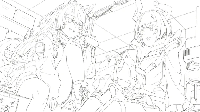 WIP
裾を調整しておしりを隠したのでケーちゃんは生脚のままです。 