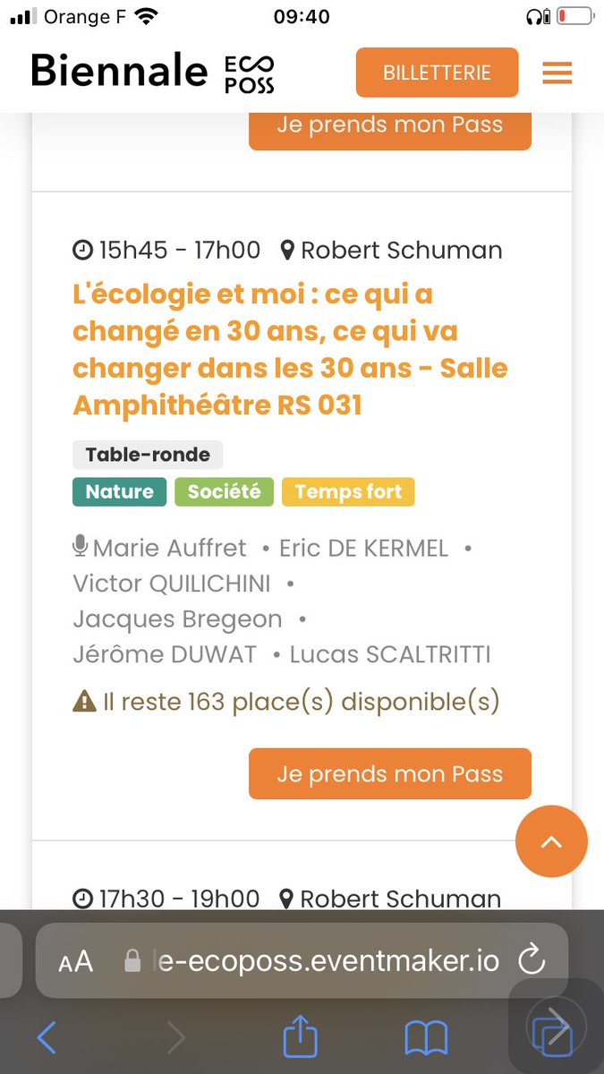 ChrisDelliere's tweet photo. Écologie et générations au ❤️ des conférences @NotreTemps auj.à @ecoposs, avec de nombreux invités: @ThierryDereux ,@ArmelleOger, Yvonne Herbin, Éric de Kermel, Jacques Bregeon, @ll4trees, @ScaltrittiLucas, @FNEasso, @RepairCafe_F @Hautdefrance022, Gds-parents pour le climat. 😃 https://t.co/2MA88yiThi
