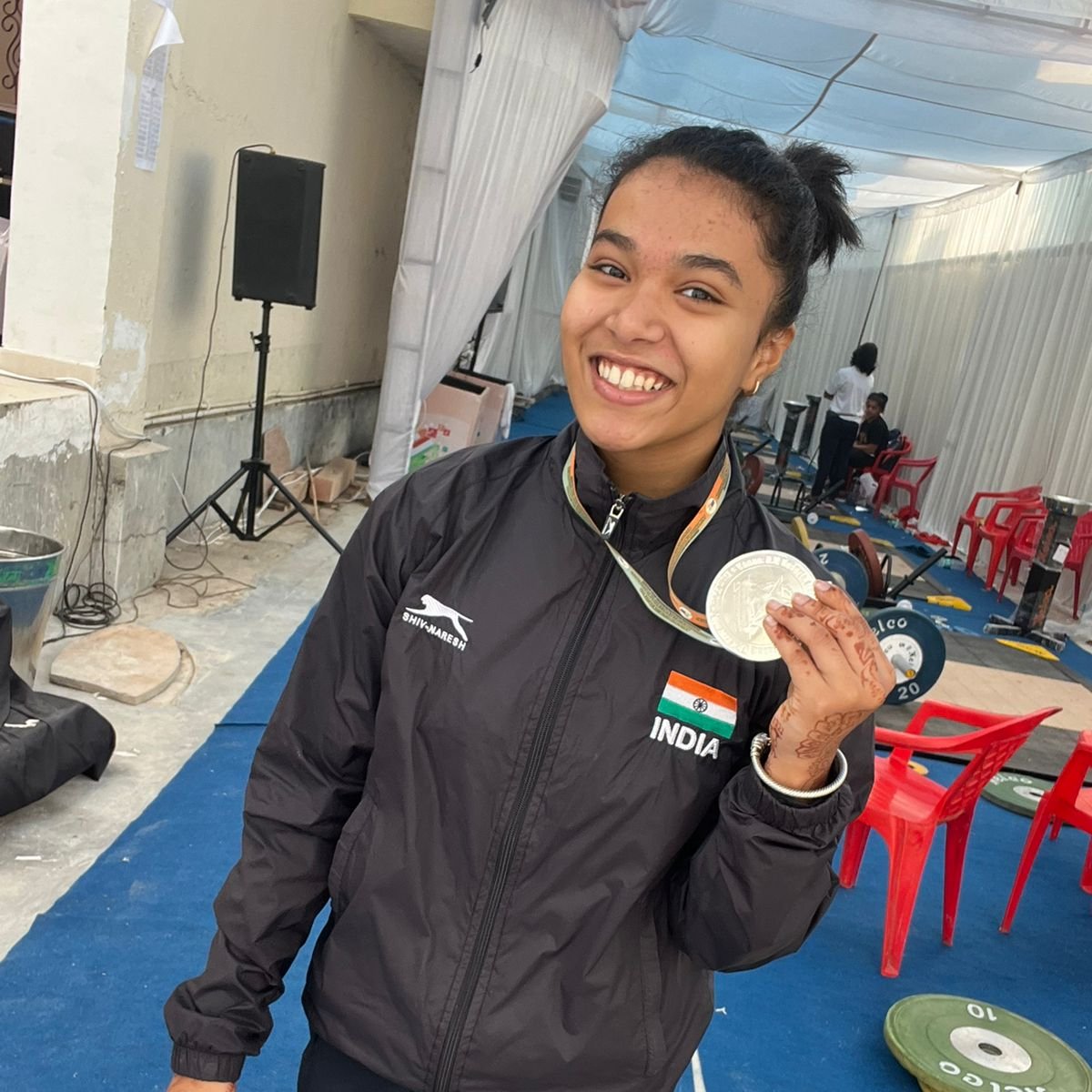 #SAI NCOE Patiala Wt. Lifters won medals in ongoing Khelo India Women Ranking tournament from 26 oct to 2 Nov at Ghaziabad. 
Youth category 
🥇- Bhavani Reddy(45kg) lifted 135 kg 
🥈- Soumya Dalvi(49kg) lifted 150 kg
🥈- Mansi Chamunda(45 kg) lifted 127 kg