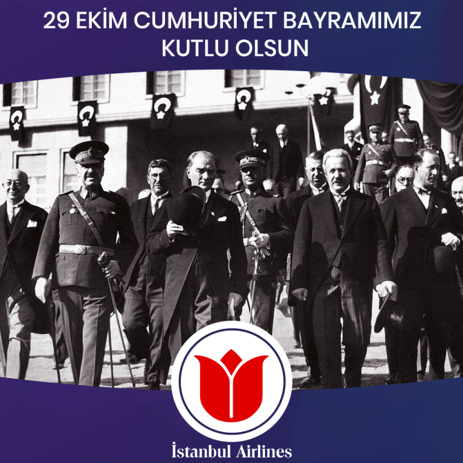 istanbul_va's tweet photo. 🇹🇷
Cumhuriyetimizin 99. yılında, Büyük Önderimiz Gazi Mustafa Kemal Atatürk’ü ve Aziz Şehitlerimizi , saygı ve rahmetle anıyoruz.

29 Ekim Cumhuriyet Bayramınız Kutlu Olsun! https://t.co/FiyAc4hvc2