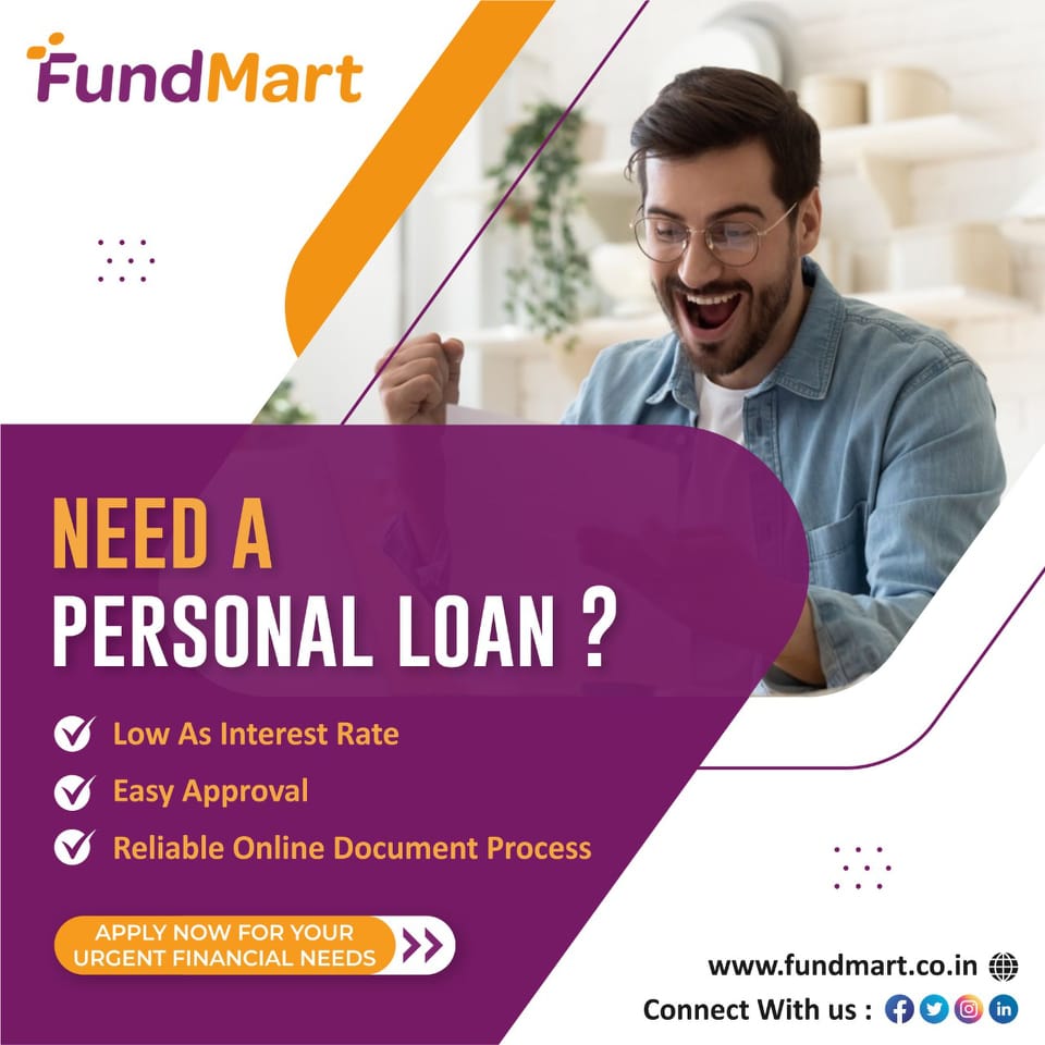 Need A Personal Loan ?
•
🌐For Info: fundmart.co.in
•
#personalloans #personalloansonline #personalloanspecialist #personalloanagent 
#homeloans #homeloantips #homeloanrates #homeloanfinance #homeloan #homeloanspecialist #homeloansmadesimple #homeloanpreapproval