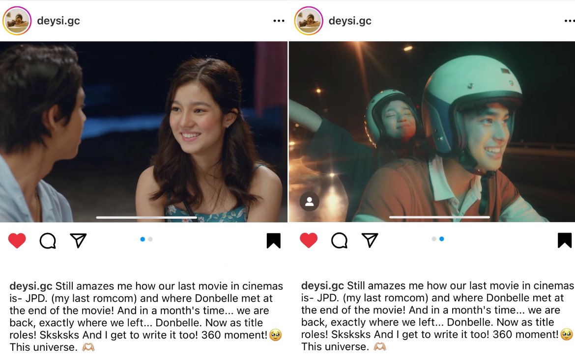 donbelleluvver's tweet photo. full circle moment🥹✨

#DonBelle
#DonnyPangilinan | #BelleMariano https://t.co/pkYLuSkmhv