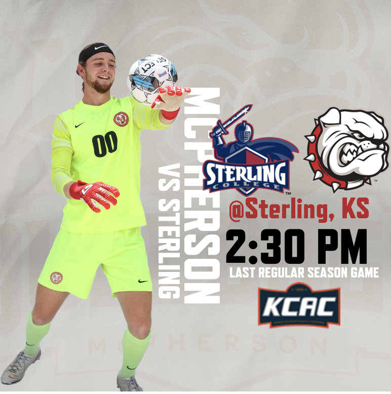 🚩 GAME DAY 🚩 

🆚 Sterling College
⏰ 2:30 PM
📍 McPherson, KS
📺 kcacnetwork.com/mcpherson/

#BulldogPride