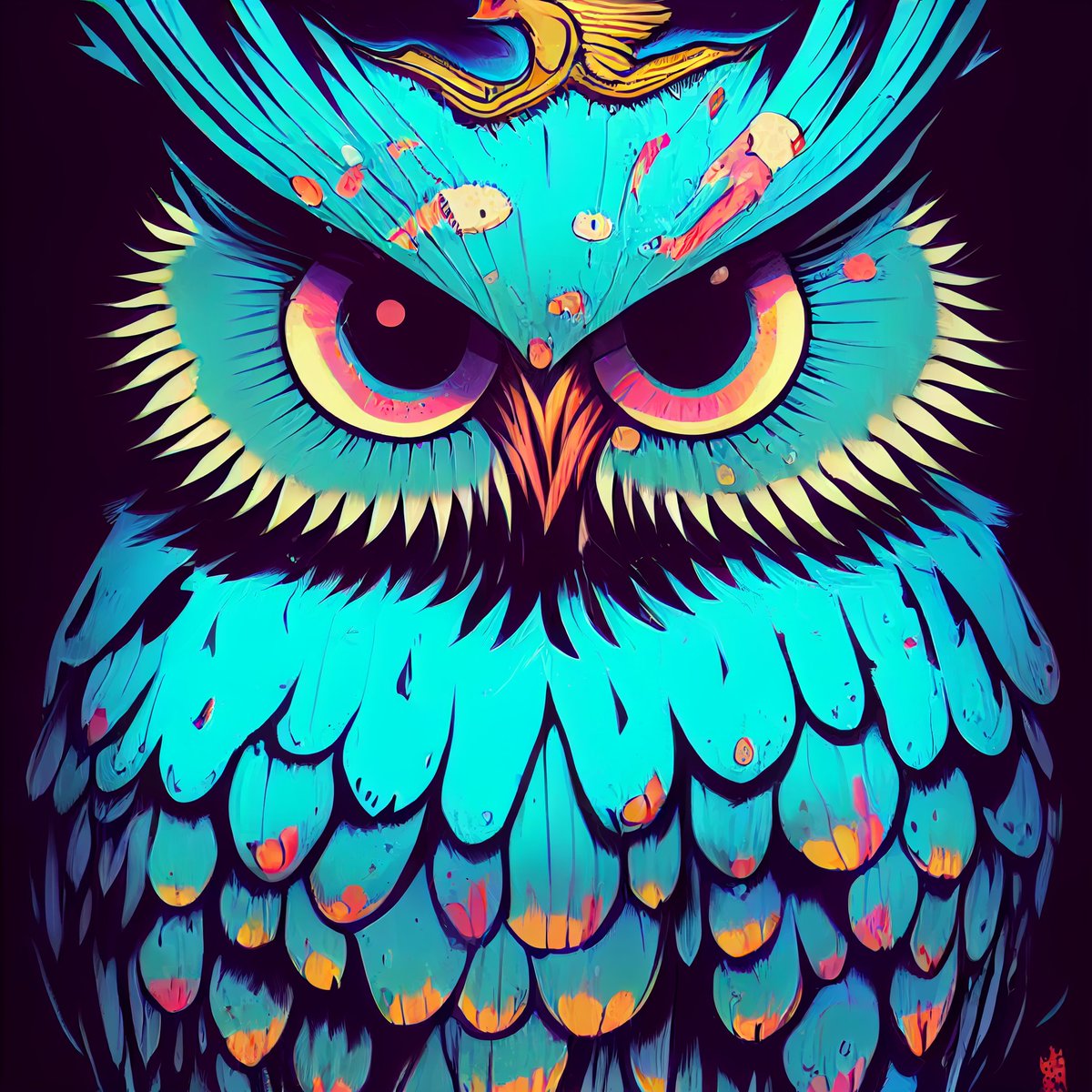 kollwitzart's tweet photo. "Light-emitting Owl in the night"

#affinitober challenge by @affinitybyserif
Today : Owl

#digitalart #creativity #digitalartist #affinityphoto #midjourney #stablediffusion #dalle2 https://t.co/gxkAg2iBpf